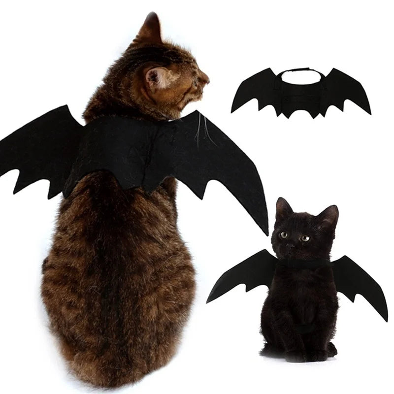 Halloween Bat Wings Pet Costume – Dog & Cat Cosplay