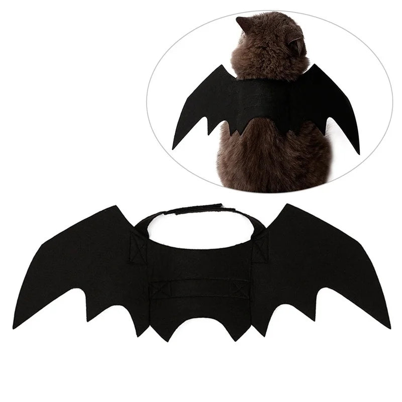 Halloween Bat Wings Pet Costume – Dog & Cat Cosplay