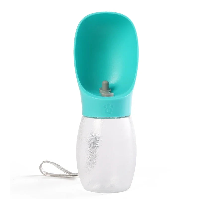Portable Pet Water Bottle 300ML – Travel Drinking Bowl
